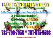 Servicio de exterminacion y control de plagas Servicio de exterminacion y control de plagas